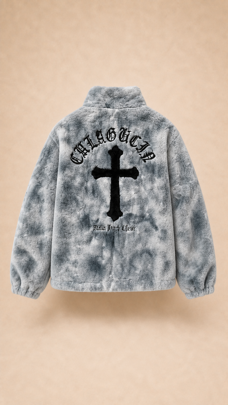 Niebla - Chaqueta de Pelo Gris
